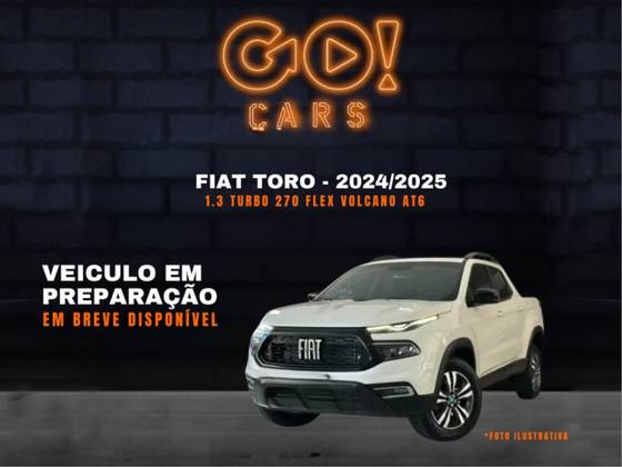 FIAT TORO 1.3 TURBO 270 FLEX VOLCANO AT6 FIAT TORO 1.3 TURBO 270 FLEX VOLCANO AT6